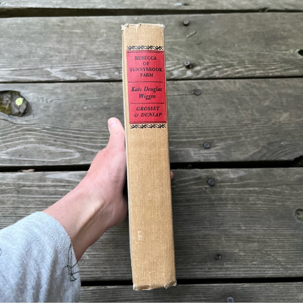 Rebecca Of Sunnybrook Farm Vintage 1917 Hardcover Edition By Kate Douglas Wiggin